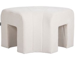 Bronx71® Modulaire hoekhocker Seth chenille off white