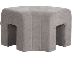 Bronx71® Modulaire hoekhocker Seth chenille taupe