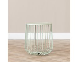 Bronx71® Salontafel Tygo lichtgroen - Salontafel rond