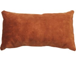 Bronx71® Sierkussen Beau velvet koper 25 x 45 cm