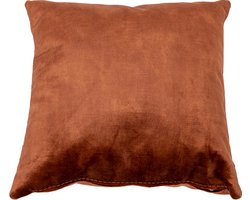 Bronx71® Sierkussen Beau velvet koper 45 x 45 cm