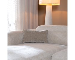 Bronx71® Sierkussen Day chenille taupe 25 x 45