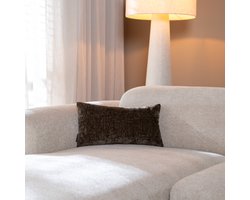 Bronx71® Sierkussen Evi chenille mocha 25 x 45