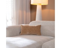 Bronx71® Sierkussen Evi chenille peach 25 x 45