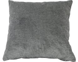 Bronx71® Sierkussen Myles stof gemêleerd antraciet 45 x 45 cm