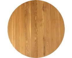 Bronx71® Tafelblad Sven rond eikenhout Ø80 cm
