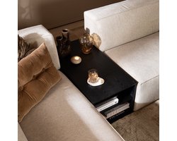 Bronx71® Tussenelement Jaxx zwart eiken 88x46 cm