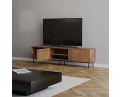 Bronx71® Tv-meubel Ray rustiek eiken 180 cm
