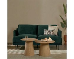 Bronx71® Velvet bank 2,5-zits Denver groen