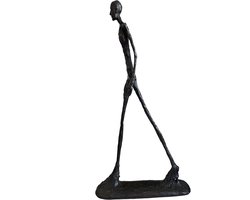Bronzen Beeld - Abstracte Figuur Man - Moderne Kunst Decoratie voor Woonkamer Kantoor Galerij - 60 cm