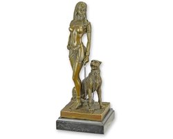 Bronzen beeld Cleopatra