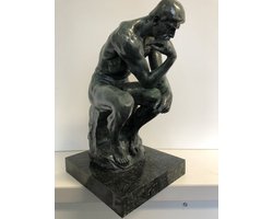 Bronzen sculptuur van De Denker by RODIN, Prachtig beeld!!