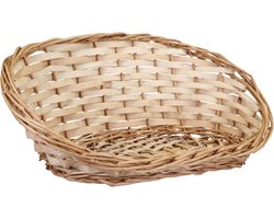 Broodmandje ovaal - 39 x 16 x 14 cm - mandje rotan/riet - broodmanden/serveermanden