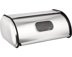 Broodtrommel - 35 x 23 x 14 cm - RVS - brood bewaarbox - bewaardoos - Brood bewaren/vershouden