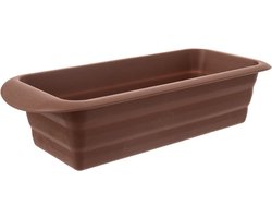 Broodvorm Silicone Bruin SILLINIE 29 cm - Broodpan - Cakevorm - Brood - Broodbakvorm - Bakvorm