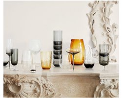 Broste Copenhagen Bubble serie glazen karaf met deksel S - mond geblazen 15 CL