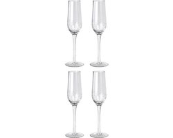 Broste Copenhagen - Champagne glas Bubble - Clear glass
