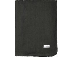 Broste Copenhagen chique linnen tafellaken tafelkleed Gracie in de kleur Peat 160 x 300 cm
