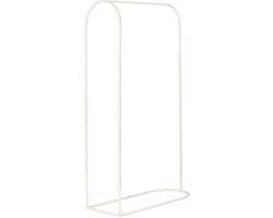 Broste Copenhagen kledingrek Archie wit L 90 x B 40 x H 165 cm