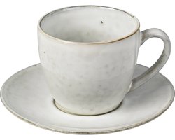 Broste Copenhagen Kop en schotel Nordic Sand -