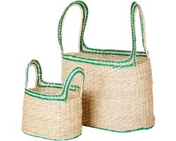 Broste Copenhagen manden zeegras Jelly Green 2 stuks