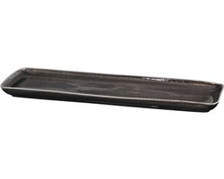 Broste Copenhagen Nordic Coal serviesset rechthoekige schaal L 35 x B 12,5 cm - plate square