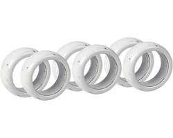 Broste Copenhagen Nordic Sand servies set van 6 servetringen Ø 4,5 x H1,5 cm