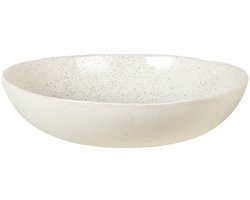 Broste Copenhagen Nordic Vanilla Servies Salade schaal Ø34,5 x H7,5 cm Salad Bowl