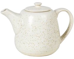 Broste Copenhagen Nordic Vanilla Servies Theepot for one - W11 x L17,5 x H12,5 cm Tea Pot For One