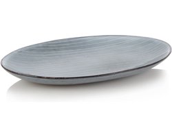 Broste Copenhagen ovale schaal Small L 22 x B 13,6 cm - plate oval S