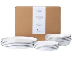 Broste Copenhagen Salt servies set Dinner set for four