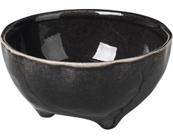 Broste Copenhagen Schaaltje met pootjes 11cm Nordic Coal