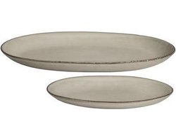 Broste Copenhagen set van 2 schalen nordic sand