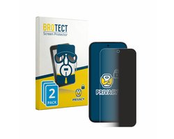 BROTECT - privacy screenprotector voor Xiaomi Poco X8 Pro Iron Man Edition - Folie Beschermfolie Blauwlichtfilter 2 Stuks
