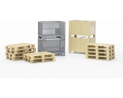 Bruder - Logistiekset - Inclusief pallets en accessoires