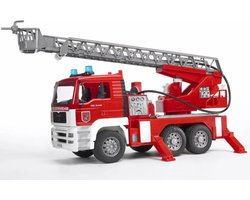 Bruder MAN Brandweerwagen met Draailadder - Speelgoedvoertuig