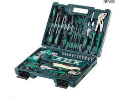 Brüder Mannesmann tools, 87-piece toolbox, M29084, M29084