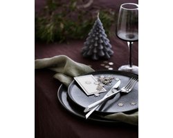bRUIE Handgemaakte dinerborden Esrum Night, 4 stuks