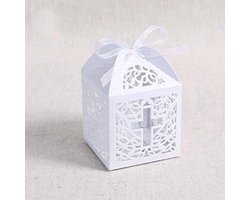 bruiloft, doop, gastgeschenk, geschenkdoos, tafeldecoratie, bonbonnière, box, bruiloft, decoratie, babyshower, bonbonnière, box, 50-delig
