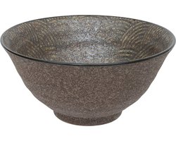 Bruine Kom - Mino Yaki - 20 x 10cm 1200ml