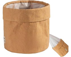 Bruine papieren zakken - Kraftzakken Opbergzakken - Planten decoreren - Wasbaar kraftpapier - 10x10cm 12x12cm 15x15cm - Bruin
