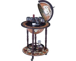 Brulo Wereldbol Globebar Humboldt barglobe 45 cm globe