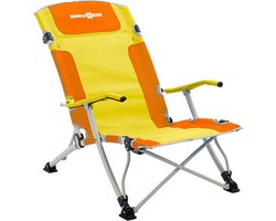 Brunner Bula XL - strandstoel XL geel/oranje