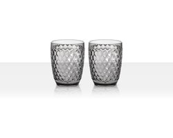 Brunner Waterglazen Coralux - Duurzaam en krasbestendig - Campingglas - Stapelbaar - Vaatwasser bestendig - 2 Stuks