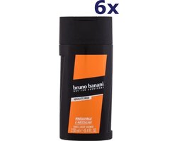 Bruno Banani 2 in 1 Douchegel Absolute Man - Voordeelverpakking 5 x 250 ml
