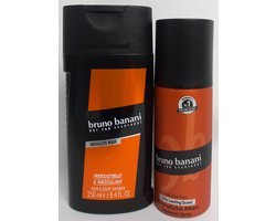 Bruno Banani - Absolute Man - Set - Douchegel Flacon 250 ml & Deodorant Bodyspray 150 ml - Kado Tip !!