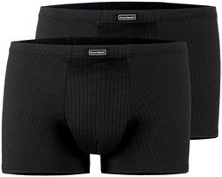 Bruno Banani Heren retro short / pant 2 pack Check Line 2.0