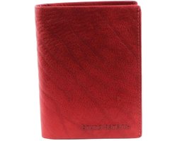 bruno banani Leren Portemonnee Africa Wallet Red Rood