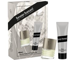 Bruno Banani Made for men - Classic and Masculine 30ml Eau de Toilette perfume and 50ml Duschgel /shower gel for man