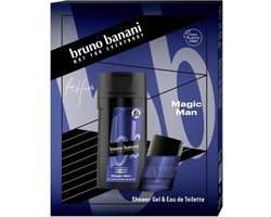 Bruno Banani Magic Man Giftset - 30 ml eau de toilette spray + 250 ml showergel - cadeauset voor heren